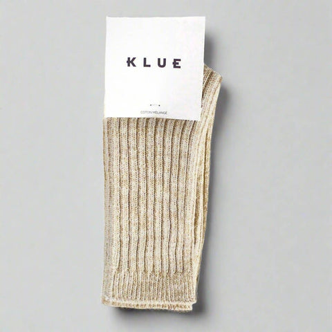 KLUE Socken Mélange | Beige