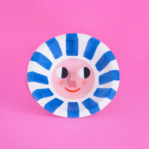 Schmuckschale Happy Sun / Blau