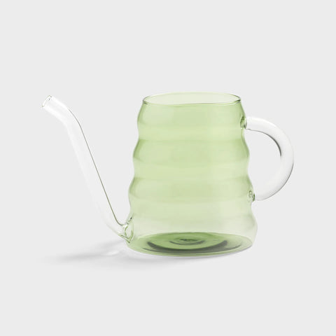 Gießkanne aus Glas | Grün