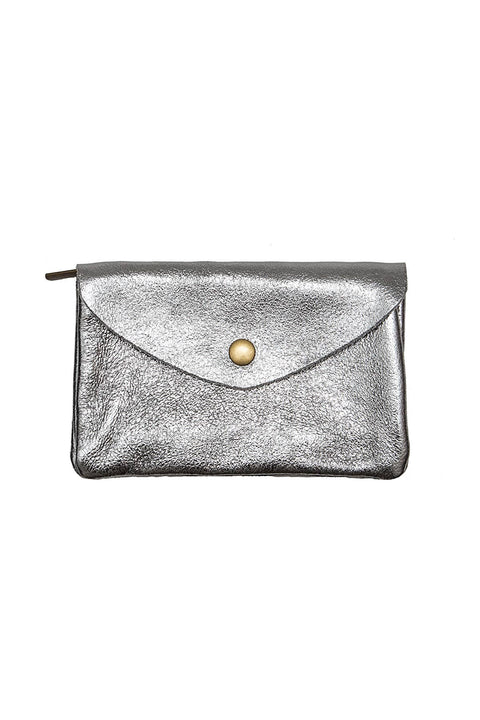Geldbeutel aus Metallic-Leder | KEREN