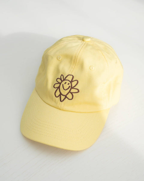 Silly Flower Cap Buttergelb