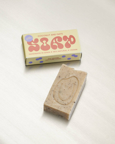 Kokosnuss-Hafer-Seife