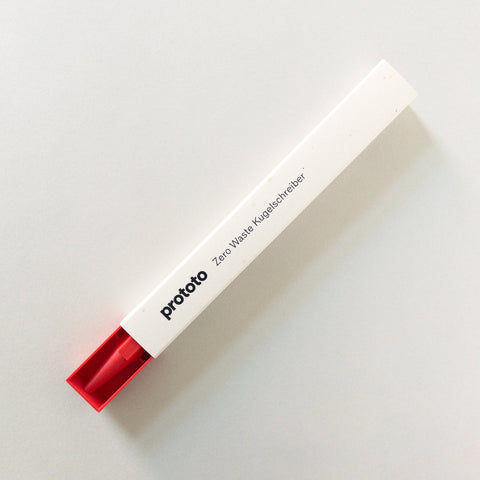 Zero Waste Kugelschreiber in Rot