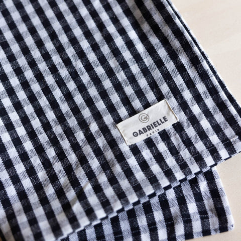 Geschirrtuch / Vichy Black