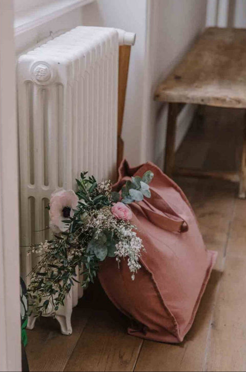 Bio-Baumwoll-Canvas-Tasche Rosewood