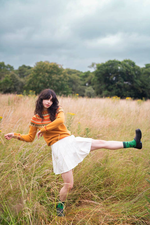 Sprig Green Socken