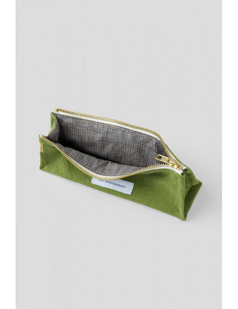 Federmäppchen Caper Green / Olive