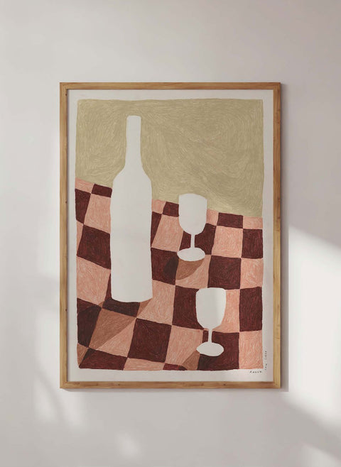Print Sipping & Talking
