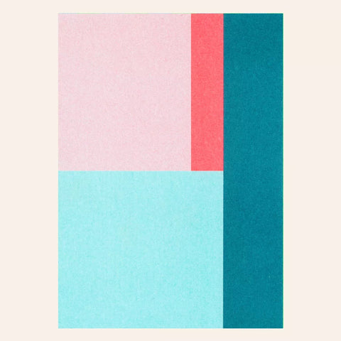 Postkarte Colorcode Red