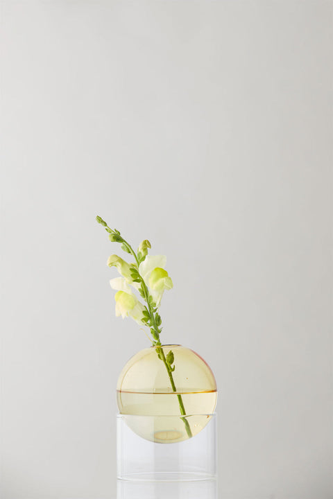 Standing Flower Bubble | Yellow