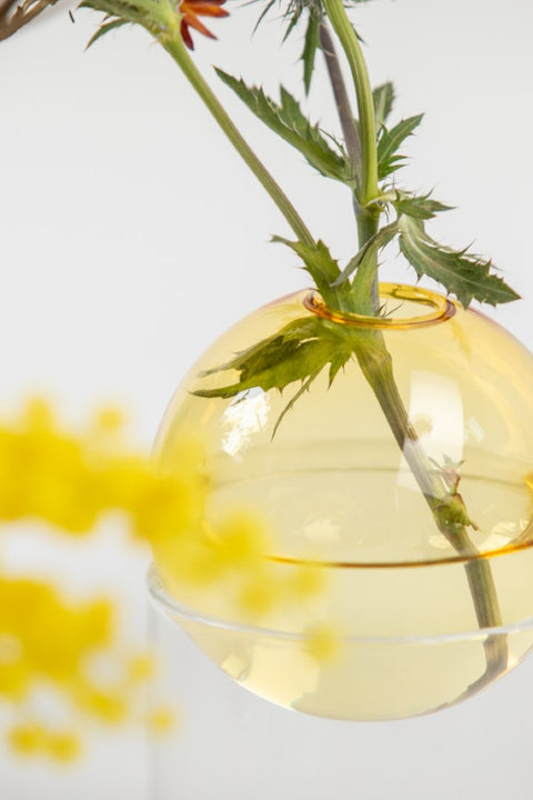 Standing Flower Bubble | Yellow