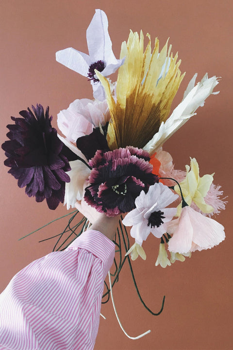 Paper Flower Daisy | Purple