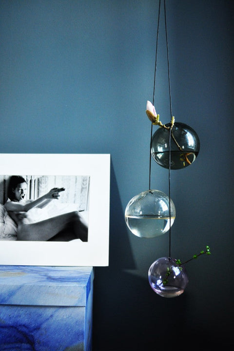 Hanging Flower Bubble | Small | Rose