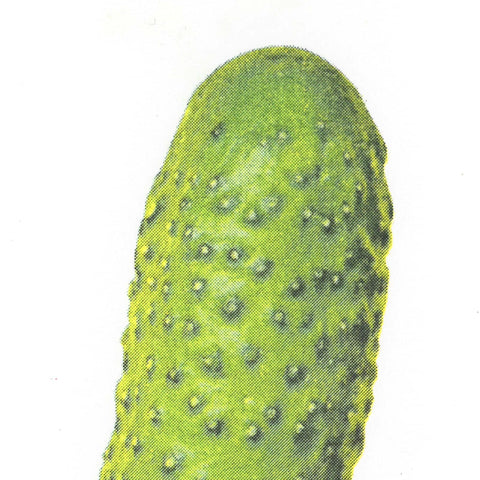 Postkarte Essiggurke