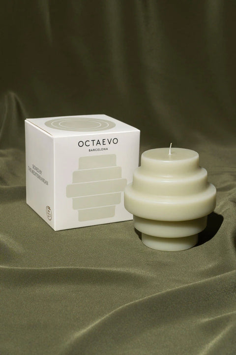 Templo Candle | Ash Green