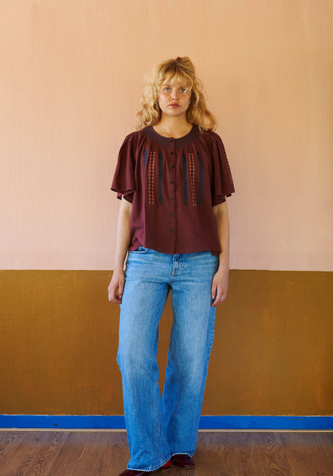 HABIBA Romania Butterfly Blouse