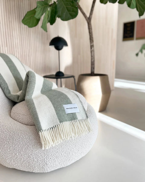 Rough Stripe Decke