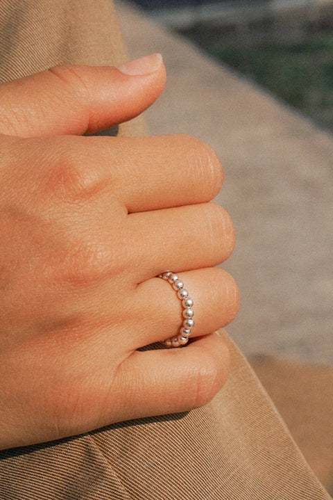 Silver Bubbles Ring