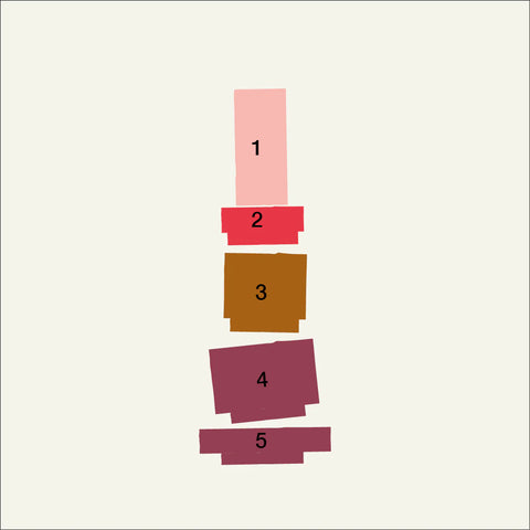 CANDL STACK 03 | New Burgundy