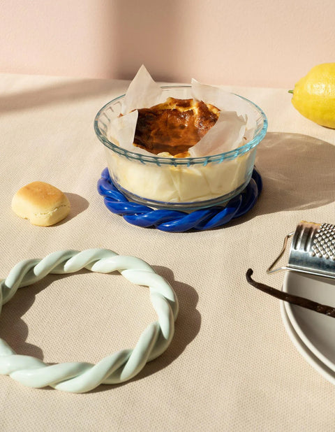 Sicilia Keramik-Untersetzer | Light Mint