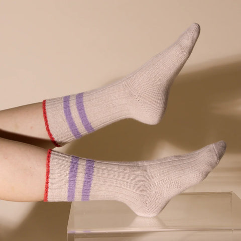 Wollsocken | Ecru
