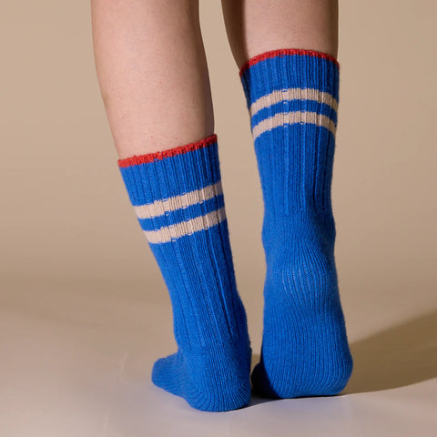 Wollsocken | Königsblau