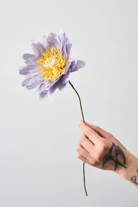Paper Flower Cottage Rose | Purple
