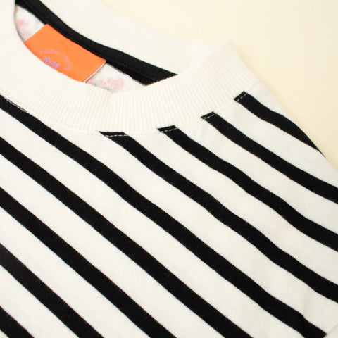 Stripy T-Shirt | Schwarz/Weiß