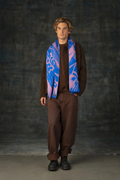 Aurata Schal / Cobalt