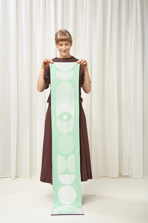 LUCIA Schal midi / Mint