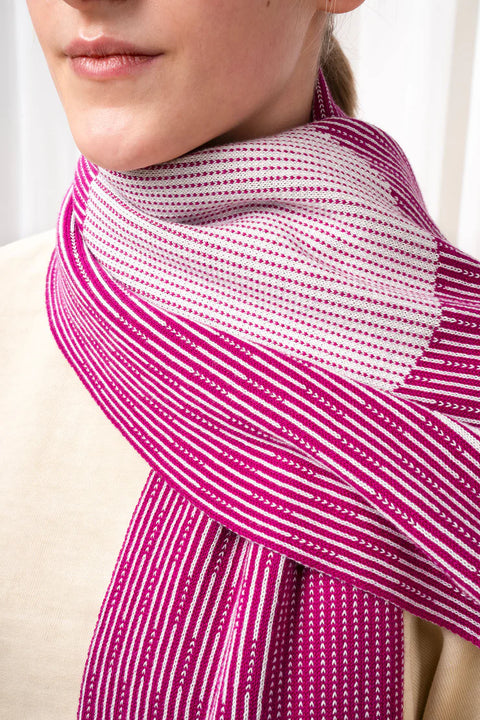 MARIANNE Schal maxi / Raspberry