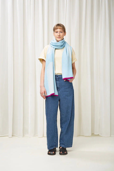 MARIANNE Schal maxi / Aquazul