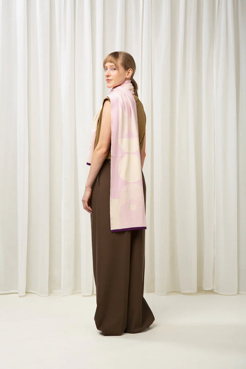 LUCIA Schal midi / Bubblegum