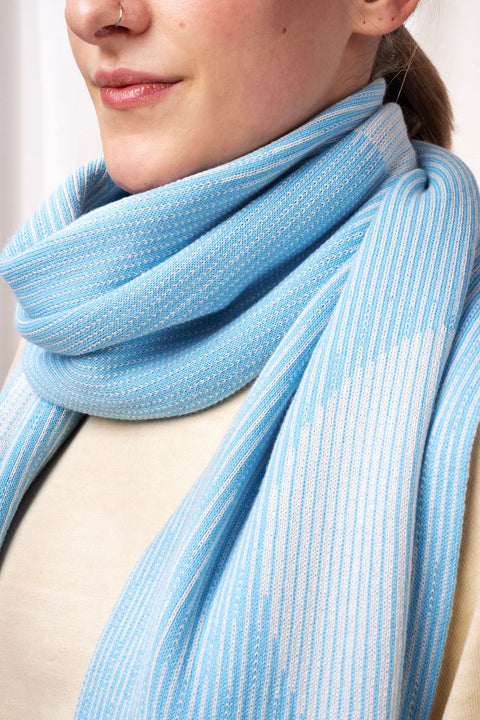 MARIANNE Schal maxi / Aquazul