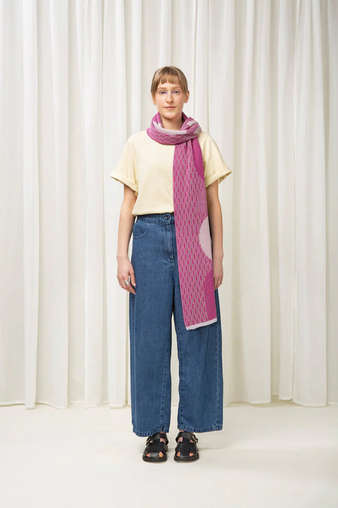 MARIANNE Schal maxi / Raspberry