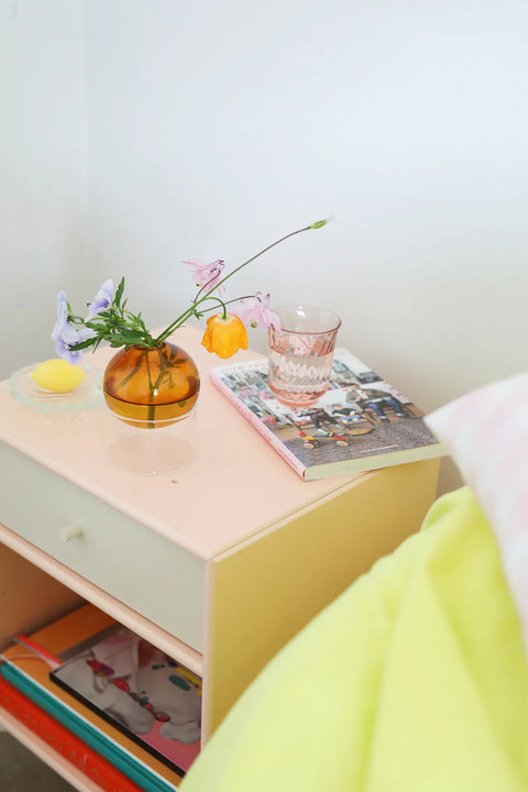 Standing Flower Bubble | Amber