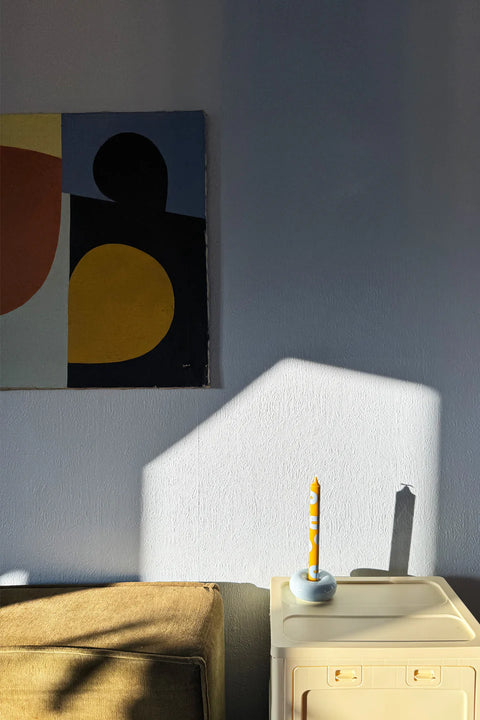 Bob Kerzenhalter klein | Hellblau