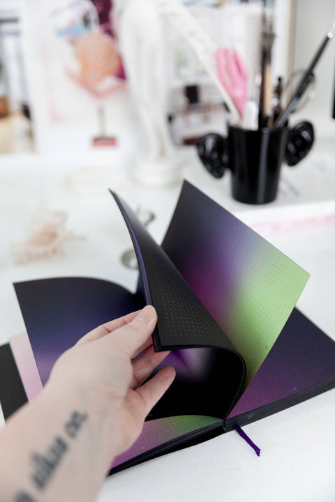 Aura Notizbuch A5 | Northern Lights