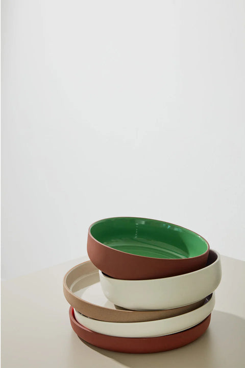 Servierteller | Sand/Grey