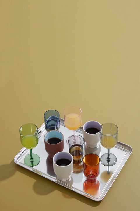 Wasserglas 2er-Set | 4 Farben