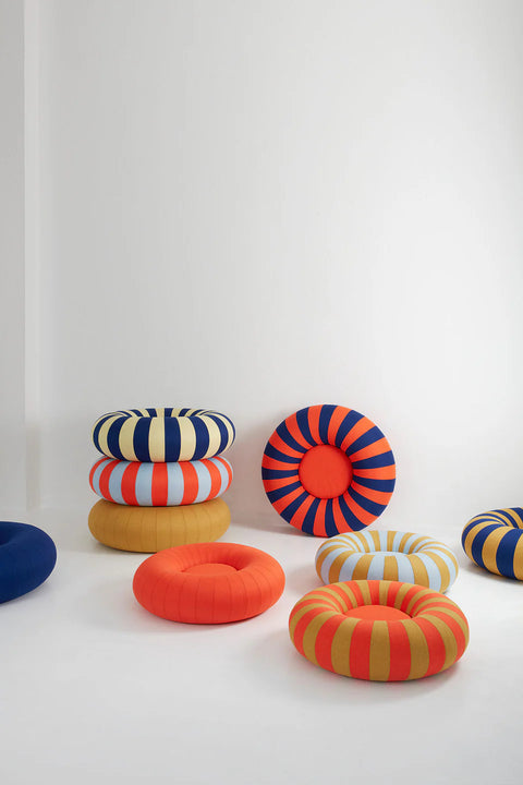 Float Small | Ocker/Rot