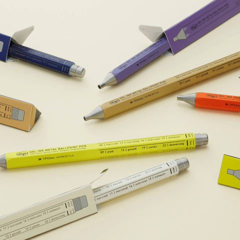 Gel Metal Ballpoint Pen, DAYS