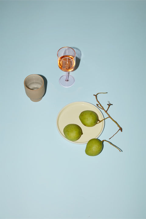 Cup Tall 2er-Set | Ivory/Yellow