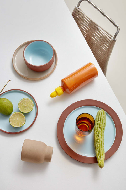 Cup Tall 2er-Set | Ivory/Yellow