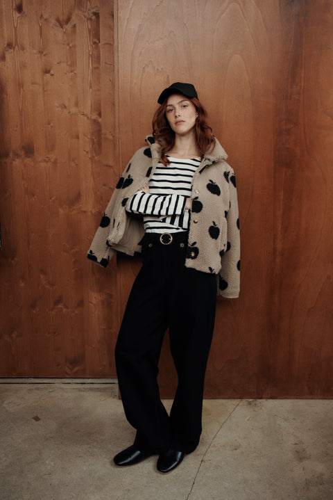 Jacke aus Kunstfell | Pomme