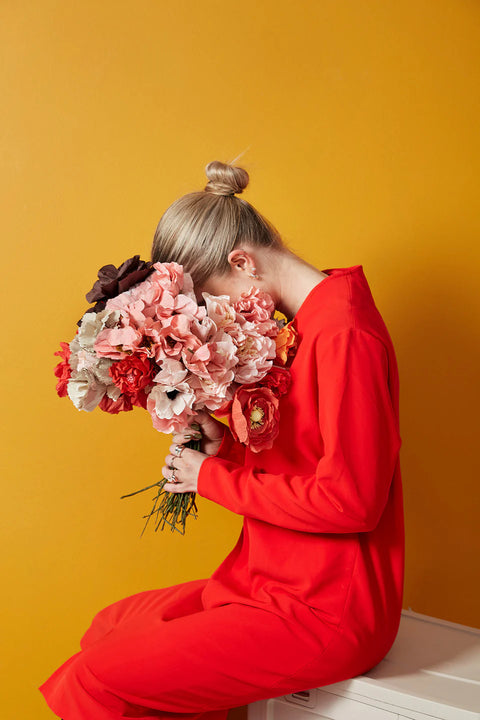 Paper Flower Peony | Grey