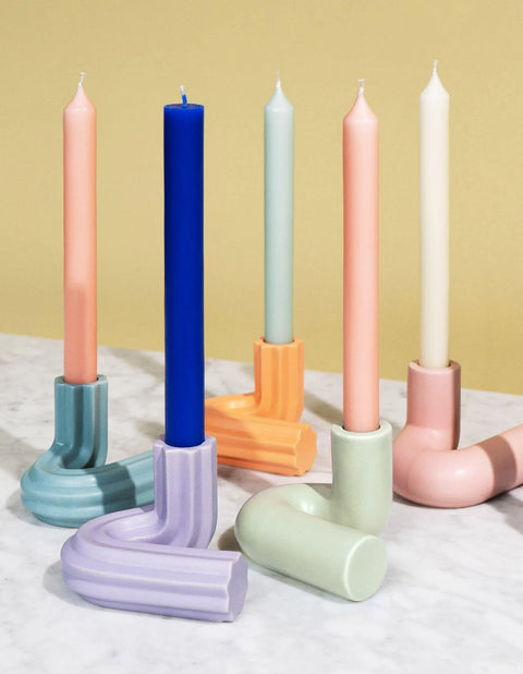 Templo Candle Holder Pink