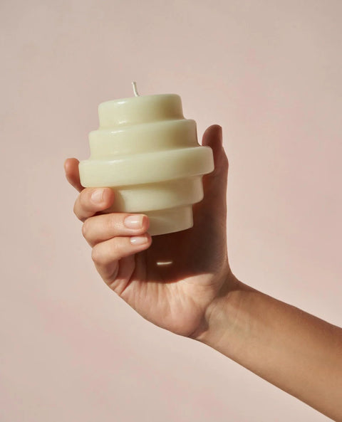 Templo Candle | Ash Green