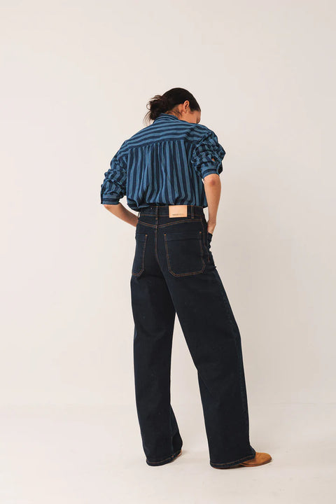 INDI&COLD Striped Cotton Shirt