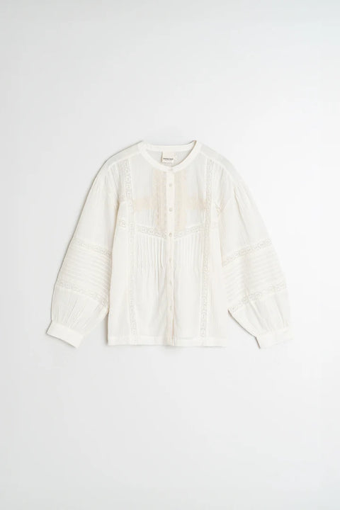 INDI&COLD Ethnic Embroidered Shirt